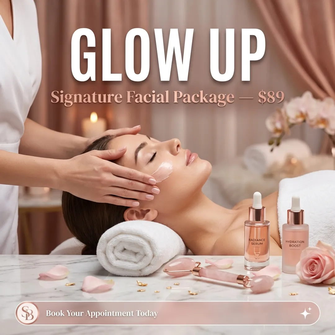 AI Generated Thẩm mỹ viện Post