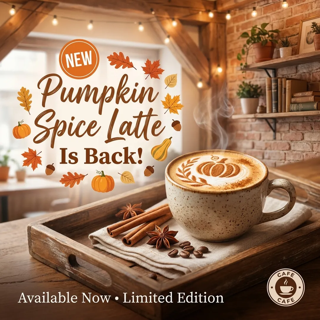 New Seasonal Latte