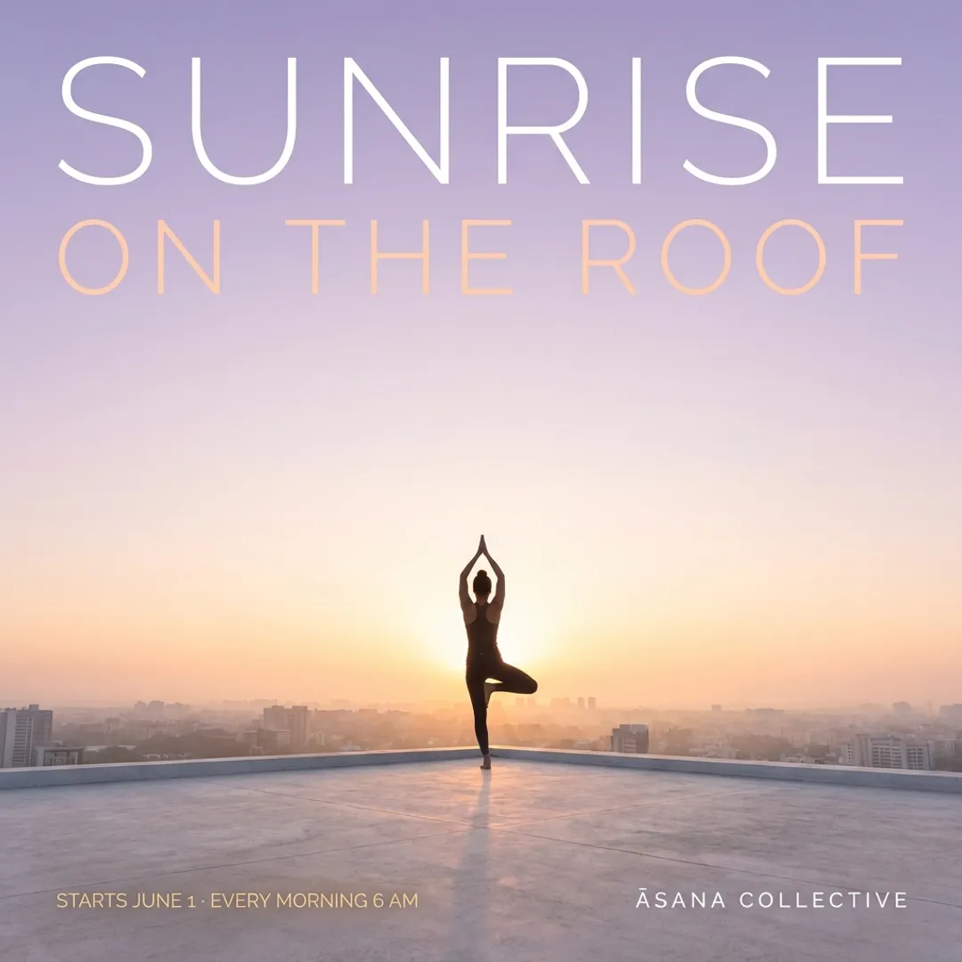 Yoga & Pilates Studios post example by @asanacollective